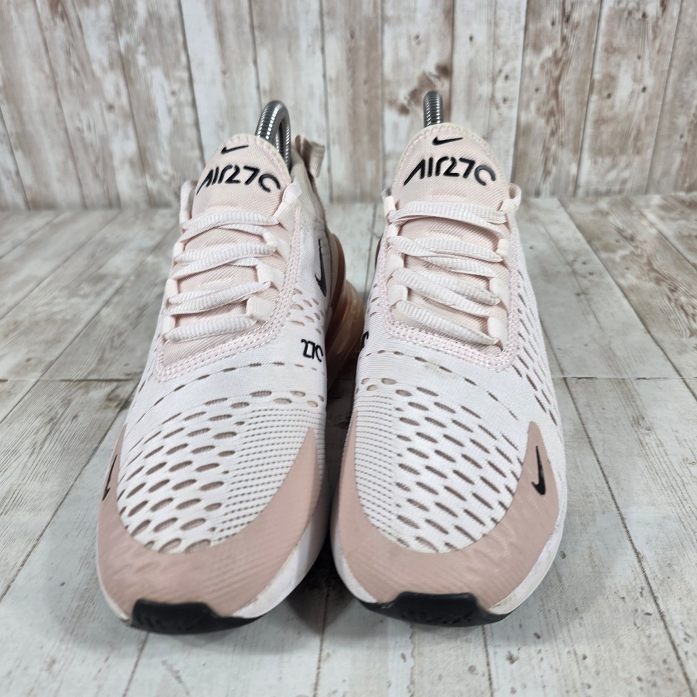 Nike Air Max 270 Pink White Women Sneakers AH6789-604 Size 6 - Picture 2 of 8